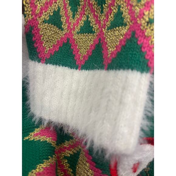 Ugly Christmas Sweater Santa Baby Days Size XL - Picture 2 of 5